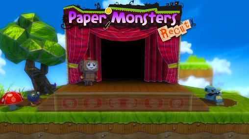 Paper monsters: Recut
