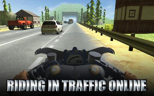 Scarica Riding in traffic online gratis per Android.