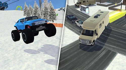 Ski resort: Driving simulator