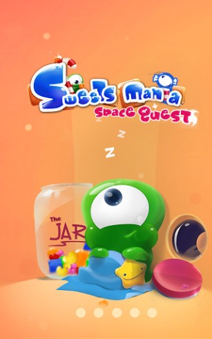 Scarica Sweet mania: Space quest. Game candies three in a row gratis per Android 4.0.4.