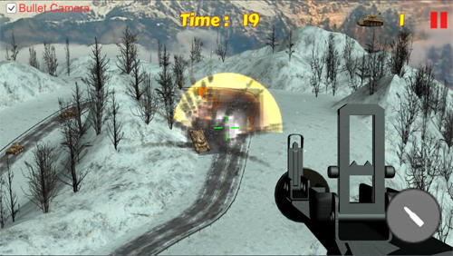 Tank shooting: Sniper game