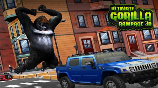 Scarica Ultimate gorilla rampage 3D gratis per Android.