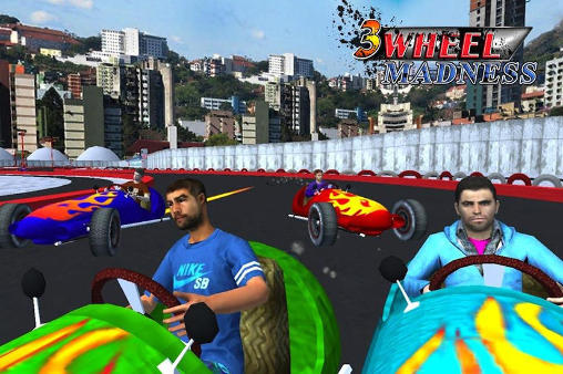 Scarica 3 wheel madness. 3D Car race gratis per Android.