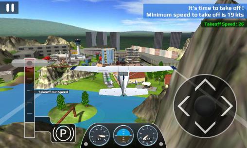 Airplane flight simulator RC