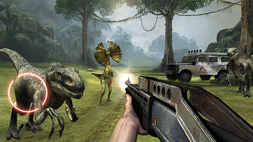Dino VR shooter: Dinosaur hunter jurassic island