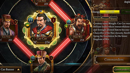 Romance of the three kingdoms: The legend of Cao Cao