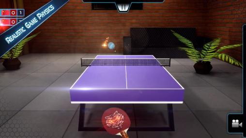 Table tennis 3D: Live ping pong