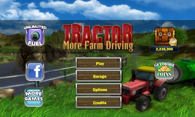 Tractor more farm driving