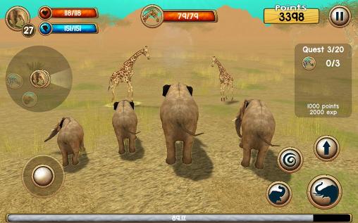 Wild elephant simulator 3D
