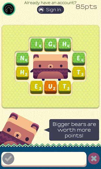 Alphabear: English word game