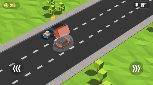 Blocky cars: Traffic rush