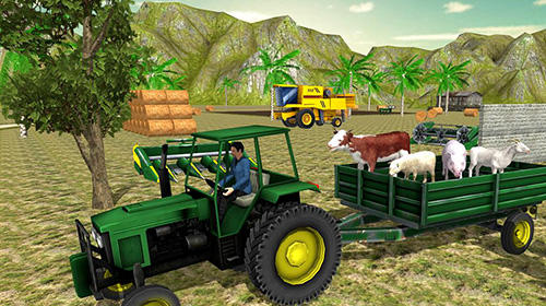 Farm tractor simulator 18