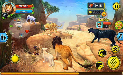 Lion family sim online