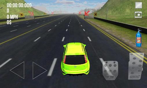 Long road traffic racing 3D