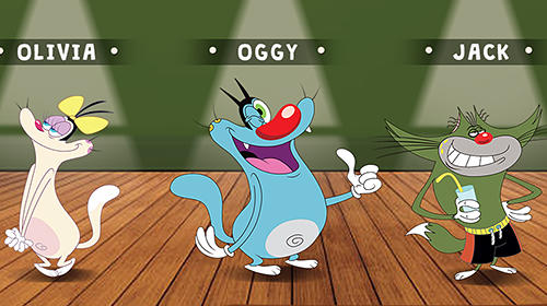 Oggy and the cockroaches go: World of racing