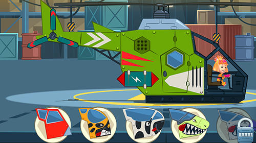 The fixies: The fixies helicopter masters. Fiksiki: Building games fix it free games for kids