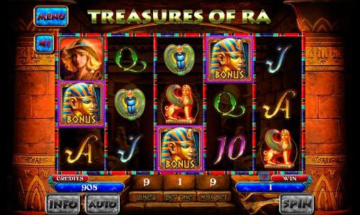 Treasures of Ra: Slot