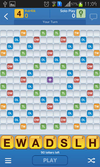 New words with friends