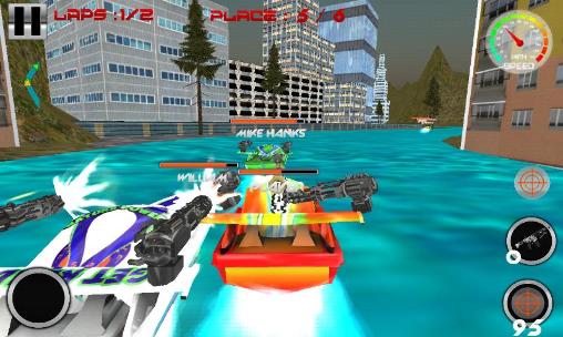 Power boat: War race 3D