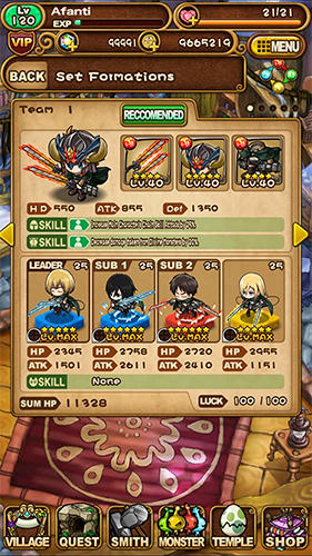 Puzzle monster quest: Attack on titan