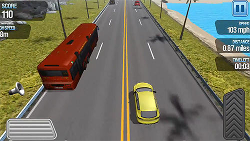Traffic racing: Car simulator