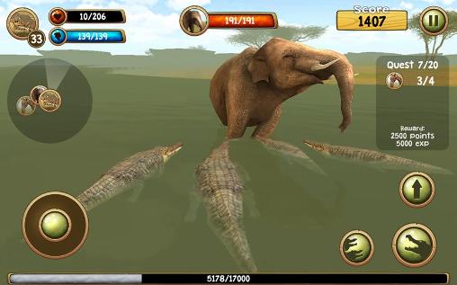Wild crocodile simulator 3D