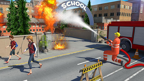 Fire engine truck simulator 2018