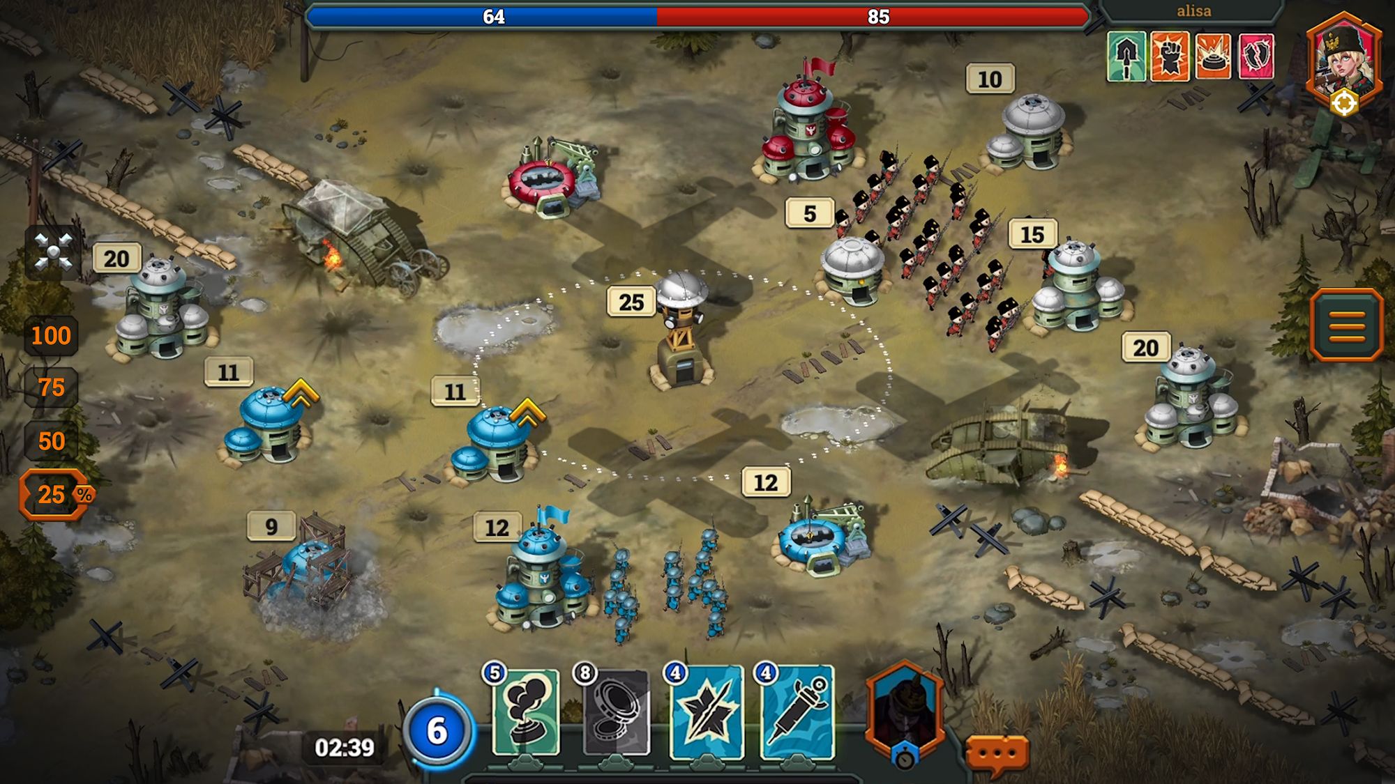 Bunker Wars: WW1 RTS Game