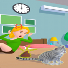 Con gioco Bullet party per Android scarica gratuito Cat Choices: Virtual Pet 3D sul telefono o tablet.