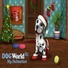 Con gioco Mushroom wars 2 per Android scarica gratuito Christmas with dog world sul telefono o tablet.