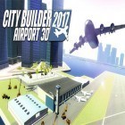 Con gioco King hardcore: Battle royale shooter per Android scarica gratuito City builder 2017: Airport 3D sul telefono o tablet.