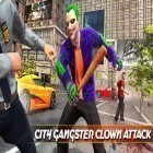 Con gioco Mountain climb racer per Android scarica gratuito City gangster clown attack 3D sul telefono o tablet.