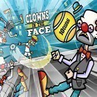 Con gioco Ragdoll duel per Android scarica gratuito Clowns in the face sul telefono o tablet.