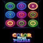 Con gioco CrossMe per Android scarica gratuito Color rings puzzle sul telefono o tablet.
