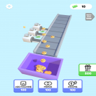 Con gioco Choppy blocks per Android scarica gratuito Dessert Factory Idle sul telefono o tablet.