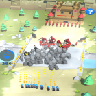 Con gioco Kitchen frenzy match 3 game per Android scarica gratuito Draw Castle War sul telefono o tablet.