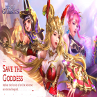 Con gioco Pixel Caves - Fight & Explore per Android scarica gratuito Mega Goddess: Eternal War sul telefono o tablet.