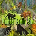 Con gioco Pop gem HD per Android scarica gratuito Panther family sim sul telefono o tablet.