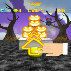 Con gioco Ninja: Clash of shadows per Android scarica gratuito Pumpkins vs Tennis Knockdown sul telefono o tablet.