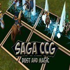 Con gioco Echoes of the past: Royal house of stone per Android scarica gratuito Saga CCG: Dust and magic sul telefono o tablet.