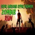 Con gioco Zombie apocalypse per Android scarica gratuito Super awesome hyper freakin zombie run sul telefono o tablet.