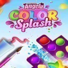 Con gioco Falcon valley multiplayer race per Android scarica gratuito Talking Angela color splash sul telefono o tablet.