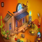 Con gioco Geometry sky rockets meltdown per Android scarica gratuito Tiny Robots: Portal Escape sul telefono o tablet.