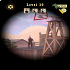 Con gioco Knife hit per Android scarica gratuito Wild West Sniper: Cowboy War sul telefono o tablet.