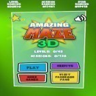 Con gioco Bag It per Android scarica gratuito Amazing Maze 3D Deluxe sul telefono o tablet.