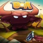 Con gioco Dino bubble shooter per Android scarica gratuito Boa: Epic brick breaker game sul telefono o tablet.