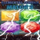 Con gioco Zombie reaper: Zombie game per Android scarica gratuito Elemental jewels: Match 3 sul telefono o tablet.