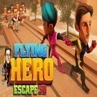 Con gioco Age of zombies per Android scarica gratuito Flying hero escape 3D sul telefono o tablet.