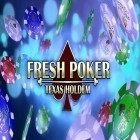 Con gioco Finger сannon master: Ball blast per Android scarica gratuito Fresh poker: Texas holdem sul telefono o tablet.