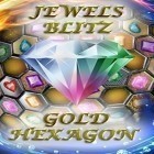Con gioco Toca: Cars per Android scarica gratuito Jewels blitz: Gold hexagon sul telefono o tablet.